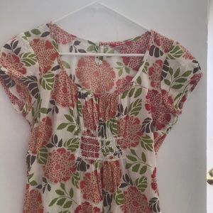 Women’s Boden short sleeve floral dress size 10 R